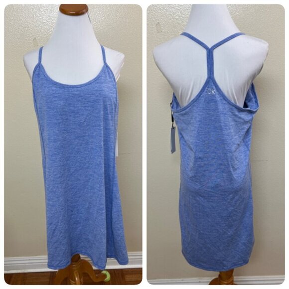 Calvin Klein Performance Womens XXL Mini Athletic Tank Built in Bra Dress - Picture 2 of 7